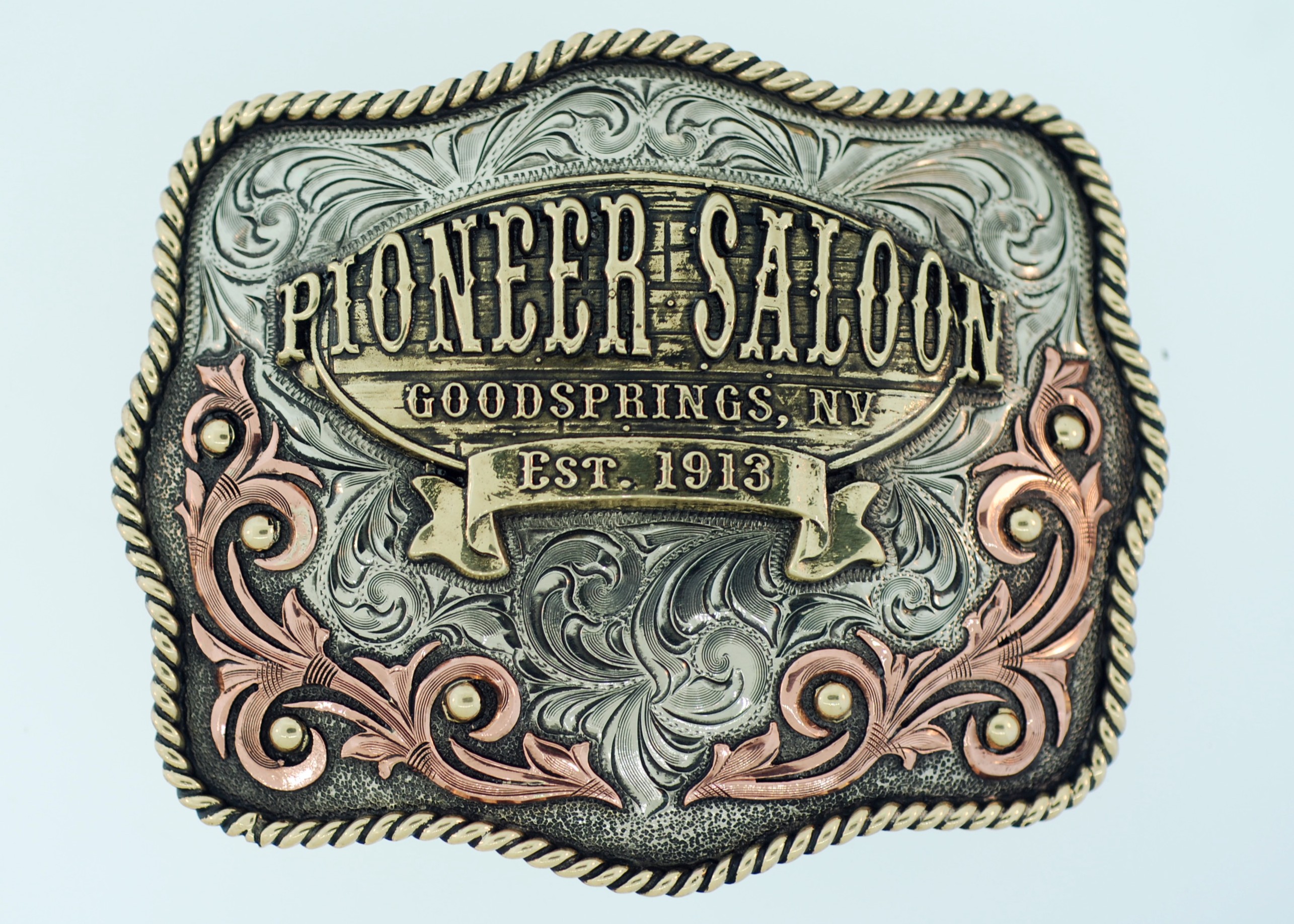 Pioneer Saloon Signature Buckle