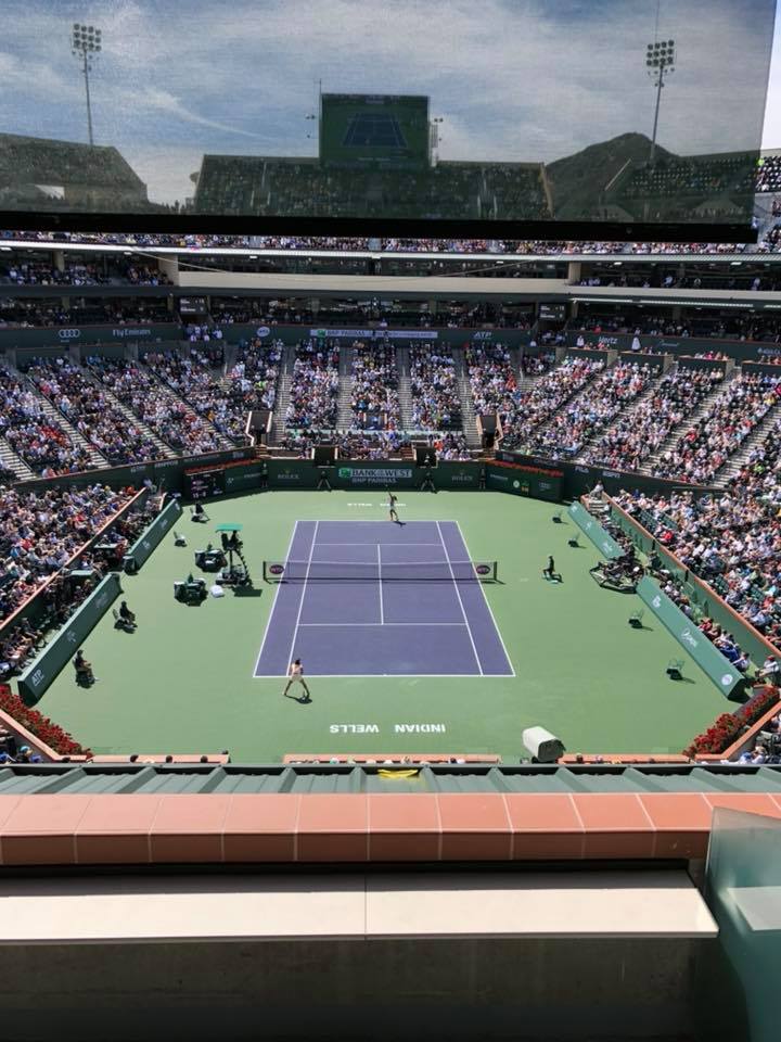 The view was 20/20 from the Jeffrey Scott suite as 20-year old Naomi Osaka and 20-year old Daria Kasatkina faced off in the WTA Finals.